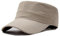 Van Der Rich ® - Army Cap mit Schirm aus Baumwolle Baseball Cap - Dammen - Herren (Braun, TU)