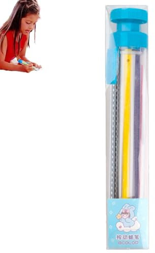 Mehrfarbige Buntstifte, einziehbar, einziehbare Farbstifte,8-in-1-Mehrfarbige Buntstifte für Kinder - Transparenter Ölpastell-Buntstift, 8 Farben, Kunst-Graffiti-Malstifte, Stifte für Studenten und Ki