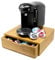 Bamboo 64 Coffee Pod Drawer | Coffee Machine Stand | Capsule Dispenser | Coffee Organiser Station | Fits Tassimo Pods Holder | Wooden Kitchen Storage for Coffee & Tea