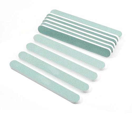tiyiyok 10 Pezzi Lime per Unghie, lima per unghie professionale a Doppia Grana 600/3000, Per Manicure da Salone, la Casa e la Cura Degli Animali Domestici
