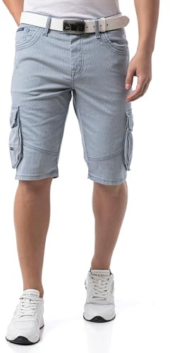 Cipo & Baxx Herren Capri Hose – Stylische 3/4-Hose mit Stretch für Sommer & Freizeit