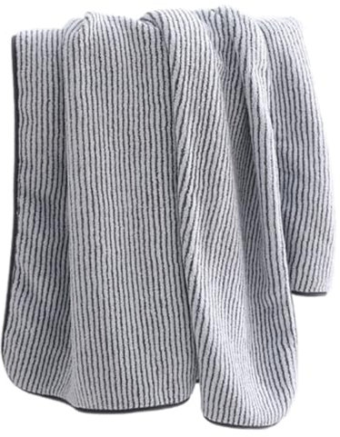 YAOGUI Grande serviette de bain en fibre de bambou super absorbante et confortable