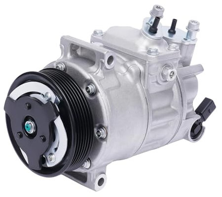 JKFMCD Compresor de Aire Acondicionado de 12 V, Compatible con Coches, Camiones, SUV, etc. 1K082003