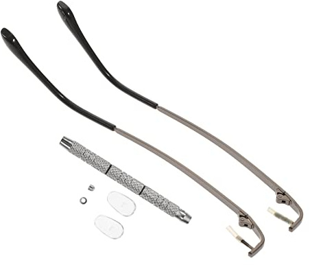 Brillen Reparaturset 1 Satz aus Edelstahl, ABS und Silikon