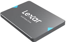 Lexar NQ100 1 TB 2,5 Zoll SATA III SSD – bis zu 550 MB/s Lesegeschwindigkeit, internes Solid-State-Laufwerk für Laptop und Desktop