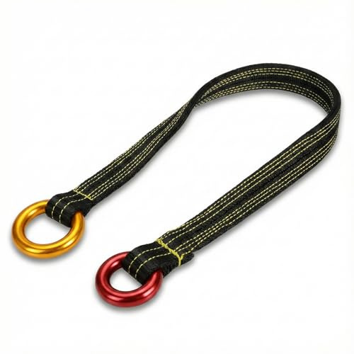 Feiyagoo Tree Arborist Friction Saver Tree Climbing Cambium Saver Loop Belt Sling Retrievable Ring Anchor 35.4 inch(90cm)