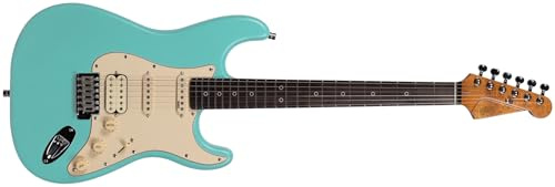 Henry's Snake II Classic Matt ST-1CM Naja Surf Green E-Gitarre inkl. Gigbag