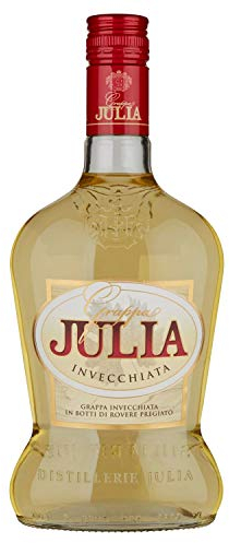 Julia, Grappa Invecchiata oltre 12 mesi in botti di rovere - 1 bottiglia da 700 ml