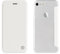 Muvit Folio - Funda con Parte Trasera Transparente para Apple iPhone 8/7/6S/6, Color Blanco