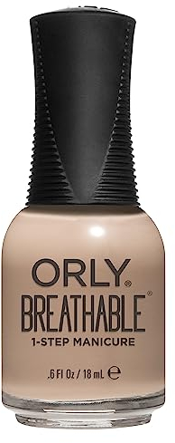 ORLY Beauty Breathable 18 ml | Down To Earth | Taupe | Nail Polish | Nail Care | Strong & Beautiful Nails | Long Lasting | Manicure