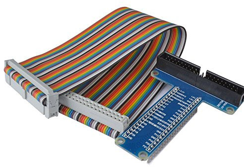 DollaTek RPi GPIO Breakout Expansion Board + Ribbon Cable for Raspberry Pi 3 2