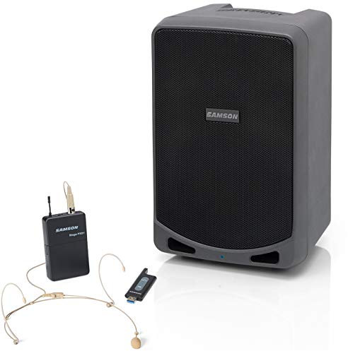 Samson Expedition XP106wDE Bluetooth-Lautsprecher mit XPD1 Wireless-Headset