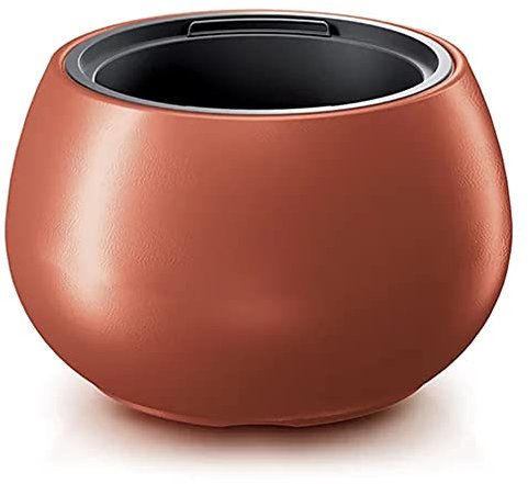 Vaso di fiori heos 32l., Con deposito, dimensioni (mm) 436x436x270, colore di rame