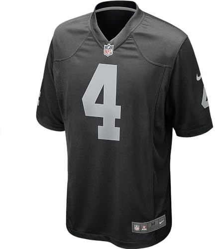 Nike Herren Derek Carr Las Vegas Raiders American Football Trikot schwarz S