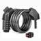 Live4gadgets Bike Lock Bicycle Locker Combination 5 Digit 120cm/12mm Long Cycle Cable Locks Bikes Chain High Security for E-Bike Mountain Bike Outdoor Ski Gate Accessories