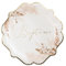 Générique - 8 ASSIETTES CARTON BAPTÊME FLEUR DE COTON 23CM