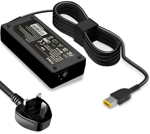 Lenovo Laptop Charger,65W Yellow USB Adapter Power Supply for Lenovo T430 T440 T450 T460 T560 E431 E440 E531 E540,Yoga 2 11 11S 13,Thinkpad X/E/S/L/B/U/T/K/Z/Y/G/Yoga Helix(Not USB C)