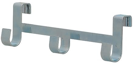 Rivanto® Hochbeethaken dreifach 24 x 5 x 7 cm aus Weichstahl, Gartenwerkzeug Haken aus Weichstahl, 1 Stück