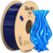 GratKit PETG Filament 1.75mm Transparent Blue 1KG,3D Printer Filament PETG,Accuracy +/- 0.03mm,Fit Most 3D FDM Printers (Transparent Blue)