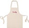 upstitch studio Personalisierte Kinderschürze mit Namen (45x60cm) - Hochwertig bestickt, 100% fairtrade Baumwolle - zum Kochen & Backen für Jungen und Mädchen (2-10 Jahre)