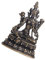 TOVINANNA Tara-Statue 2 -Buddhistische Grüne Tara-Statuen Aus Messing Religion Glaube Lotussitz Tara-Statue Kleine Östliche Erleuchtungs-Buddhismus-Figur Für Gebetssammlung