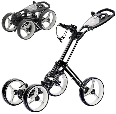 XDriveMax Gc53 Golf-Schubwagen, Schwarz