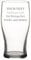 Hippowarehouse Personalised Engraved Pint Glass Your Text Tulip Father’s Day Gift Message Thoughtful Gift for Him Custom