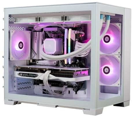 PC Gaming Cases | Lian Li Custom Gaming Desktop PC | Ryzen 7 7800X3D | 360 AIO | Radeon RX 7900 XTX | 16GB RAM | 1TB SSD Storage | 850W PSU | Windows 11 Home | Lian Li O11 Dynamic Mini Snow