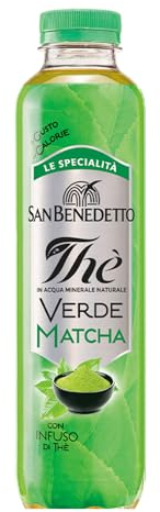 San Benedetto Le Specialita' The Verde Matcha con Infuso di Thè Confezione 12 Bottiglie da 0,4 L