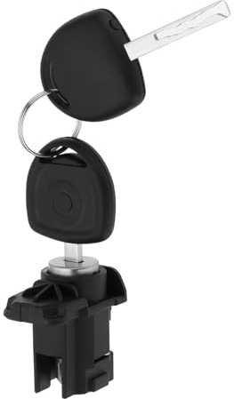 VGOL 1 set di cilindro per serratura anteriore sinistra con 2 chiavi, pezzo di ricambio 172371096 compatibile con OPEL CORSA D 2006-2014