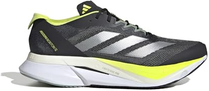 adidas Adizero Boston 12 Mens Running Shoes Road Aurora/Silver 9 UK