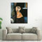 GOSRD Peintures à l'huile sur toile d'Amedeo Modigliani pour décoration d'intérieur, impression d'art, tableau mural pour décoration d'intérieur, 70 x 100 cm, sans cadre