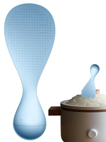 Tumbler Rice Spoon Paddle | Tumbler Design Non Stick Rice Serving Scoop | Tumbler Rice Cooking Spoon Ergonomic Rice Paddle | Tumbler Design Rice Cooker Paddle for Rice Sushi Rice Sticky Sweet Rice