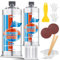 Marine Kit de réparation de fibre de verre blanc 100 ml - Mastic en fibre de verre 2K ultra résistant pour réparer les trous, fissures et sauts dans les bateaux, yachts, planches de surf, cannes à