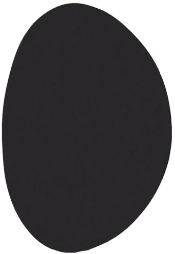 vidaXL Teppich HUARTE Schwarz 120 x 170 cm Polyester, Wohnzimmerteppich, modernes Design, faltbar, rutschfeste Unterlage, aus Polyester, große Fläche für gemütliche Innenausstattung