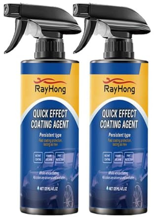 2PCS Advanced Car Quick-acting Coating Agent Spray, 3 in 1 Hochschutz-Auto-Beschichtungsspray, Autos Kratzer Entferner, Auto Nano Beschichtungs spray, Beschichtungsspray Autolack
