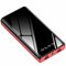 power bank fast charging,Power Bank 30000mAh Huge Capacity Charger, with USB-C Output & Input Ports,Red,20000mAh