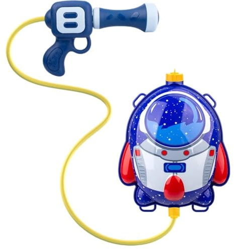 Abbdbd Kinder Wasserspritzspielzeug Rucksack Wasser Sommer Strandspielzeug Wasserschlacht Wasserpistolen Rucksack Wasserpool Wasserspielzeug