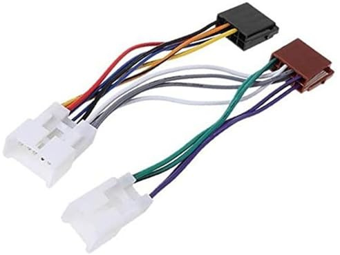 JINFOLI Auto-Stereo-Radio-Kabelbaum ISO, for Toyota, for Lexus, ES300 IS250 RX300 Auto-Adapter-Kabelanschluss Radio-Adapterkabel