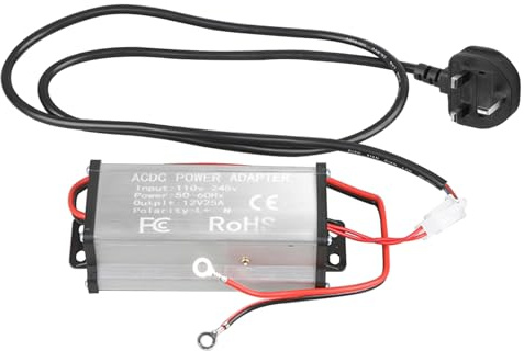 Diesel Heater 12V Power Supply Adapter, 240V to 12V Transformer Power Converter for 5KW 8KW All-in-One Diesel Heater