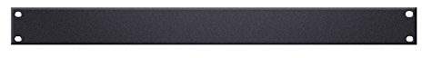 Adam Hall 19' Parts 87221STL U-Rackblende 1 HE Stahl