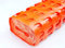 Warnzaun, Bauzaun, Absperrzaun Medium Plus 200g/m², 1 x 50m, orange, zur Absicherung und Kennzeichnung von Baustellen, Gefahrenzonen, Loipen u.a.