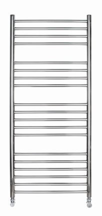 1200 x 600 en acier inoxydable de salle de bain Serviette Radiateur. Fabriqué à partir de haute qualité en acier inoxydable 304 ronde Tube d'Résulter en une superbe Finition miroir.