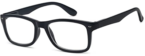 Eyekepper Computer Reading Glasses, Reduce Glare, Computer Readers (Black, Yellow Tinted Lenses)