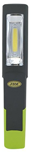 JBM 52523 - Lámpara portátil Base articulada LED COB con batería Recargable