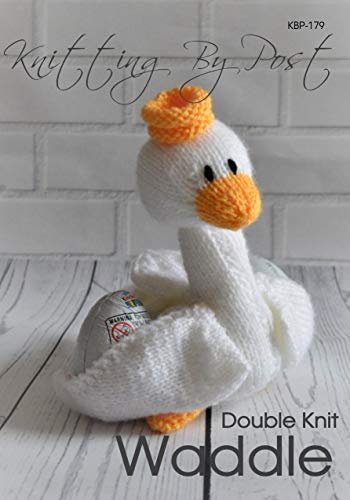 Strickmuster Waddle der Schwan Ostern Schokolade Ei Halter von Stricken by Post