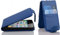 cadorabo Case works with Apple iPhone 4 / iPhone 4S in NAVY BLUE - Flip Style Case made of Faux Leather with Card Slot - Wallet Etui Cover Pouch PU Leather Flip