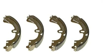 Brembo S83504 Bremsbacken, Anzahl 4 | Kompatibel mit: TOYOTA COROLLA, COROLLA, COROLLA Compact, COROLLA FX Liftback, COROLLA Kombi, COROLLA Liftback