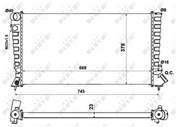 NRF 58189A Engine Cooling