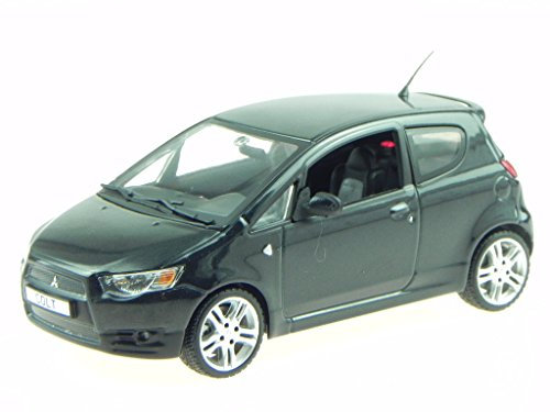 Mitsubishi New Colt 3-door schwarz Modellauto 50125 Vitesse 1:43